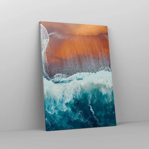 Canvas picture - Touch of the Ocean - 50x70 cm