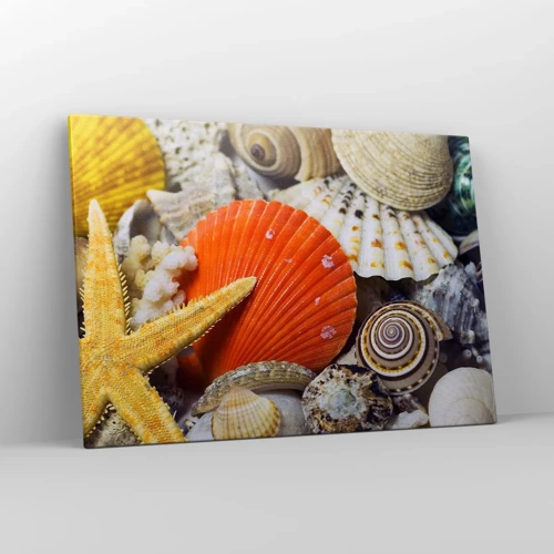 Canvas picture - Treasures of the Ocean - 100x70 cm