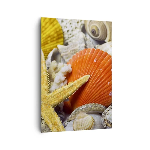 Canvas picture - Treasures of the Ocean - 70x100 cm