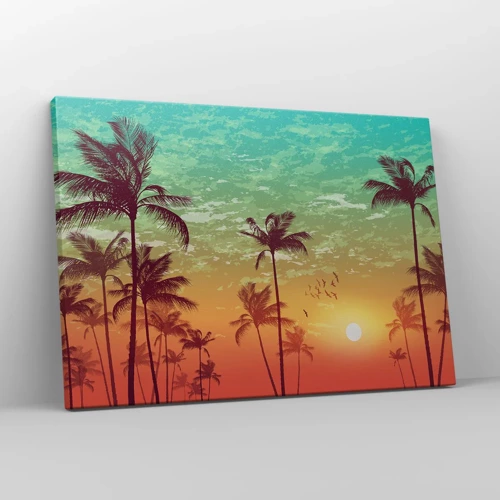 Canvas picture - Tropical Climate - 70x50 cm