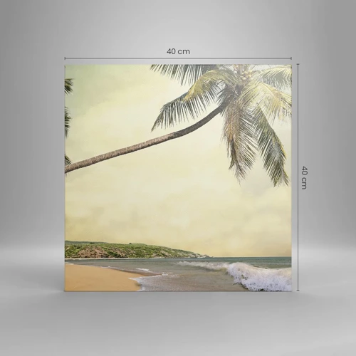 Canvas picture - Tropical Dream - 40x40 cm