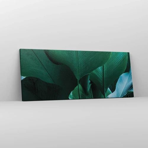 Canvas picture - Turned towards Light - 100x40 cm