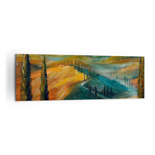 Canvas picture - Tuscan Landscape - 160x50 cm