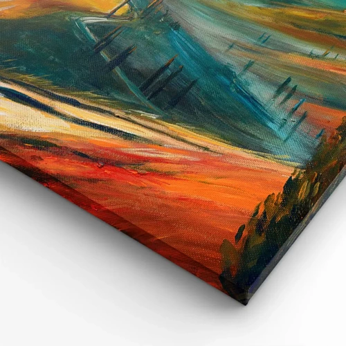 Canvas picture - Tuscan Landscape - 160x50 cm