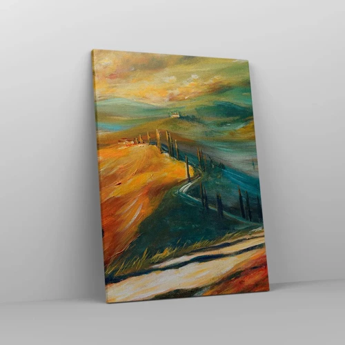 Canvas picture - Tuscan Landscape - 50x70 cm