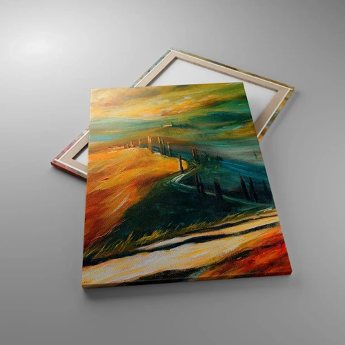 Canvas picture - Tuscan Landscape - 70x100 cm