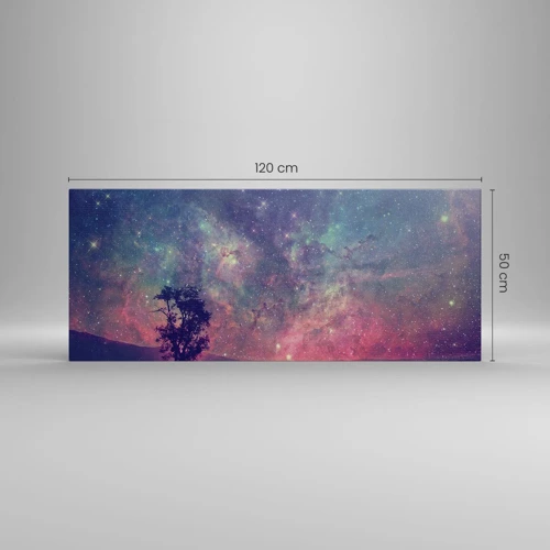 Canvas picture - Under Magical Sky - 120x50 cm