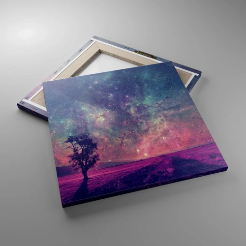 Canvas picture - Under Magical Sky - 40x40 cm