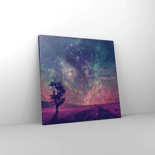 Canvas picture - Under Magical Sky - 40x40 cm