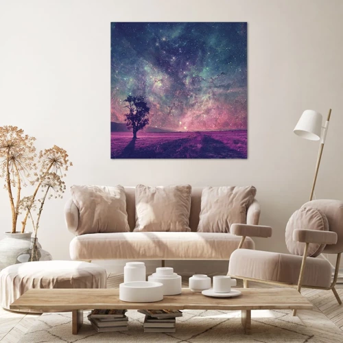 Canvas picture - Under Magical Sky - 40x40 cm
