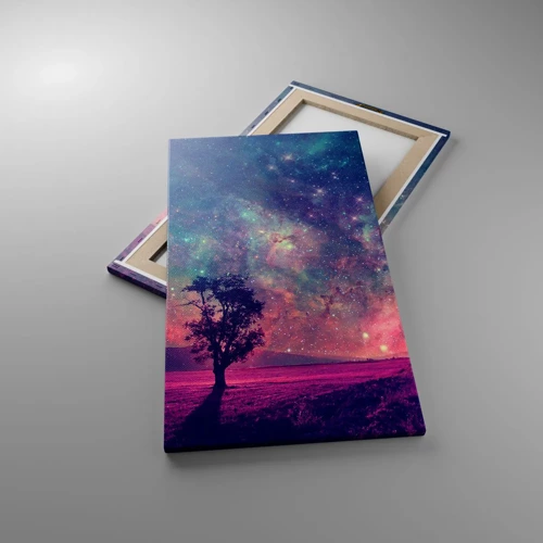 Canvas picture - Under Magical Sky - 45x80 cm