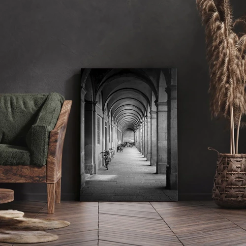 Canvas picture - Under the Arcades - 65x120 cm