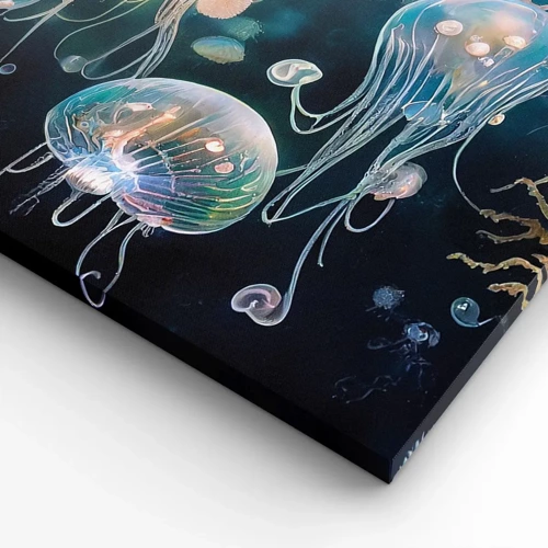 Canvas picture - Underwater Ball - 70x50 cm