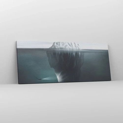 Canvas picture - Underwater Secret - 100x40 cm