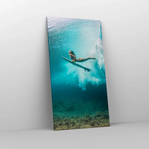 Canvas picture - Undewater World - 65x120 cm