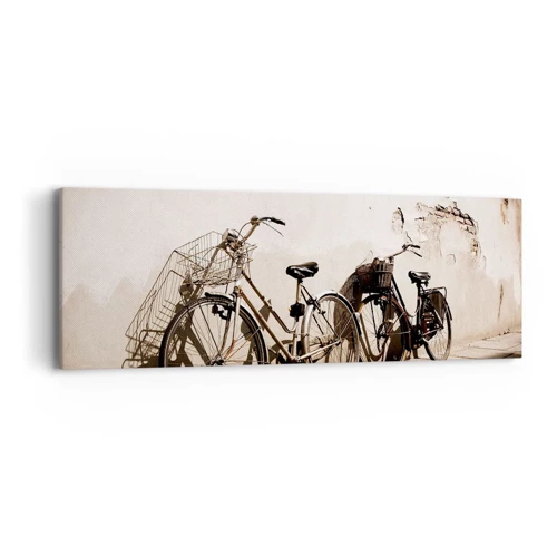 Canvas picture - Unforgetable Charm of the Past - 90x30 cm