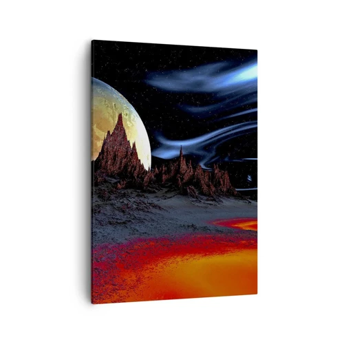 Canvas picture - Unknown World - 50x70 cm