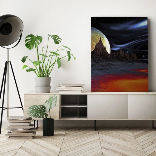 Canvas picture - Unknown World - 50x70 cm