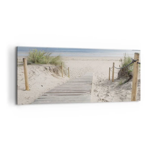 Canvas picture - Until the Horizon - 100x40 cm