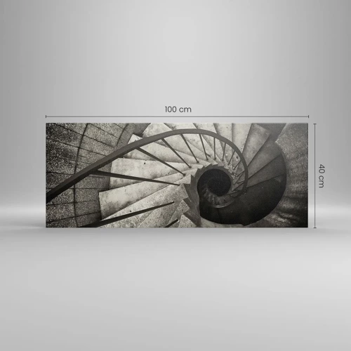 Canvas picture - Up the Stairs and Down the Stairs - 100x40 cm