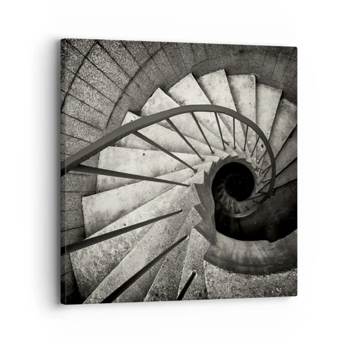 Canvas picture - Up the Stairs and Down the Stairs - 30x30 cm