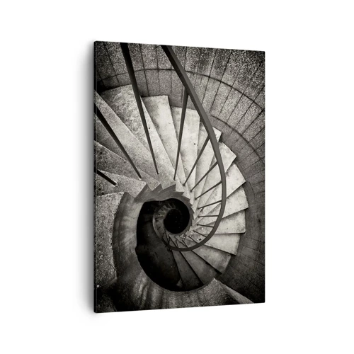 Canvas picture - Up the Stairs and Down the Stairs - 50x70 cm