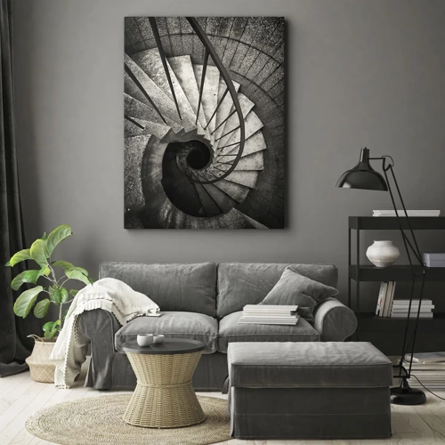 Canvas picture - Up the Stairs and Down the Stairs - 55x100 cm
