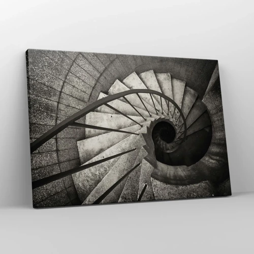 Canvas picture - Up the Stairs and Down the Stairs - 70x50 cm