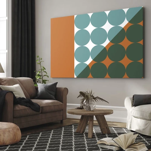Canvas picture - Upwards and Diagonally - 100x70 cm