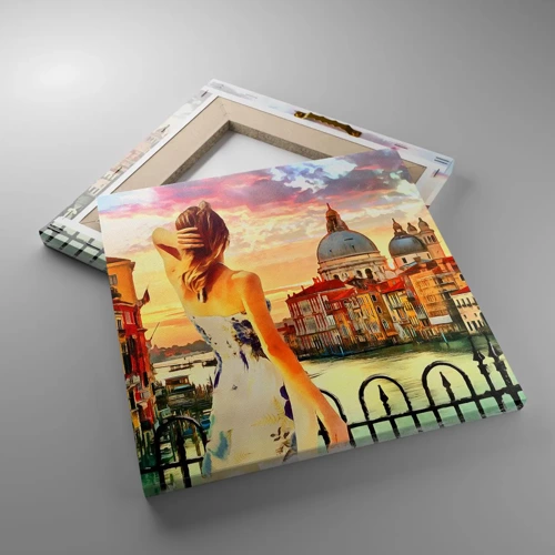 Canvas picture - Venice Adventure - 30x30 cm