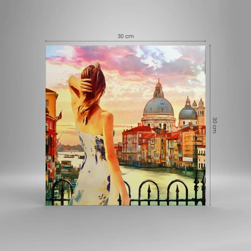 Canvas picture - Venice Adventure - 30x30 cm