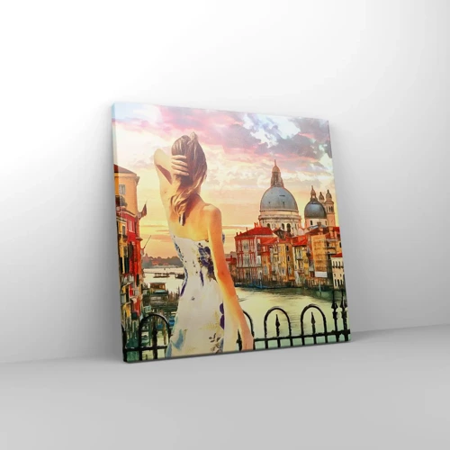 Canvas picture - Venice Adventure - 30x30 cm