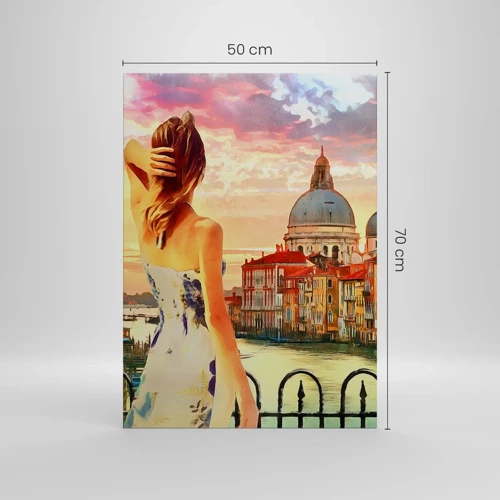 Canvas picture - Venice Adventure - 50x70 cm