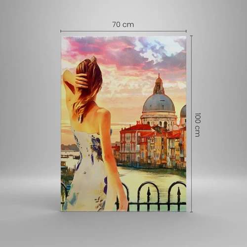 Canvas picture - Venice Adventure - 70x100 cm