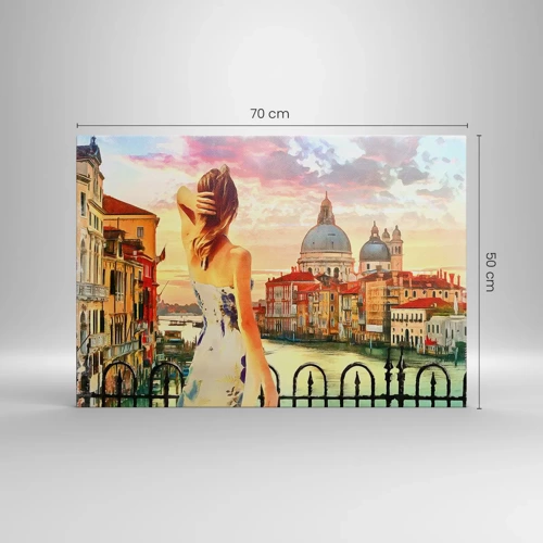 Canvas picture - Venice Adventure - 70x50 cm