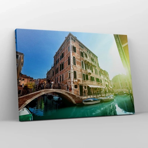 Canvas picture - Venice - Amore Mio - 70x50 cm