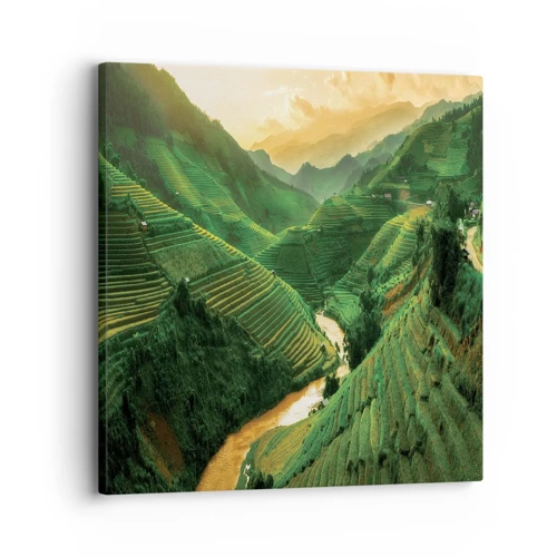 Canvas picture - Vietnamese Valley - 30x30 cm