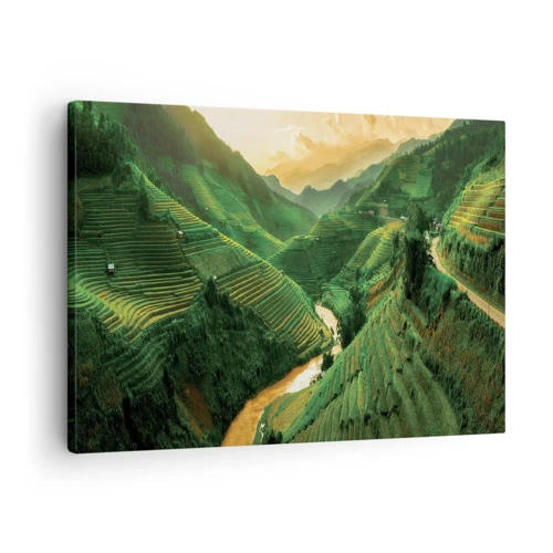 Canvas picture - Vietnamese Valley - 70x50 cm