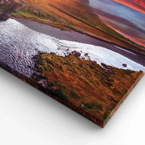 Canvas picture - View of Middle-Earth - 55x100 cm