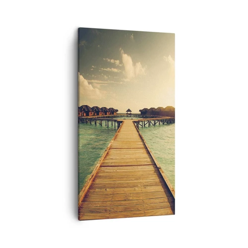 Canvas picture - Warm Welcome - 45x80 cm