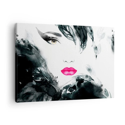 Canvas picture - Watch out for Femme Fatale! - 70x50 cm