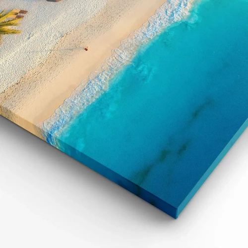 Canvas picture - Welcome to Paradise - 100x70 cm