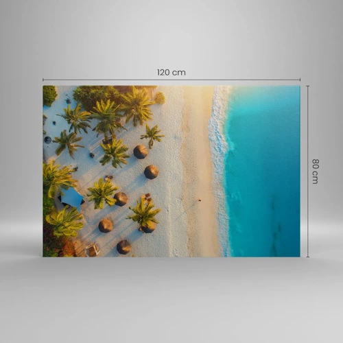 Canvas picture - Welcome to Paradise - 120x80 cm