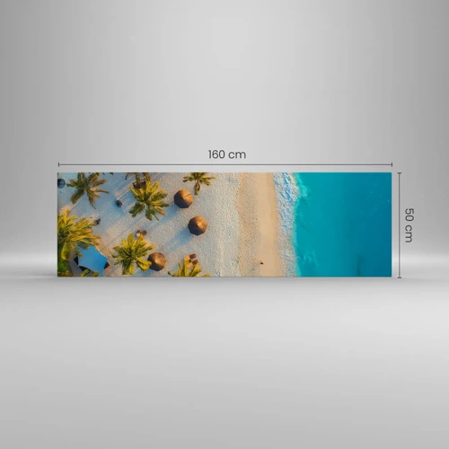 Canvas picture - Welcome to Paradise - 160x50 cm