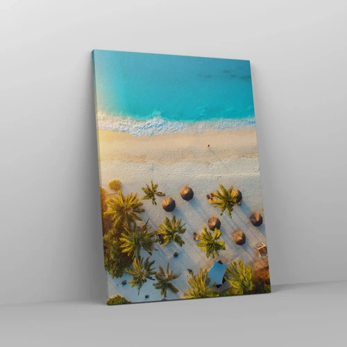 Canvas picture - Welcome to Paradise - 50x70 cm