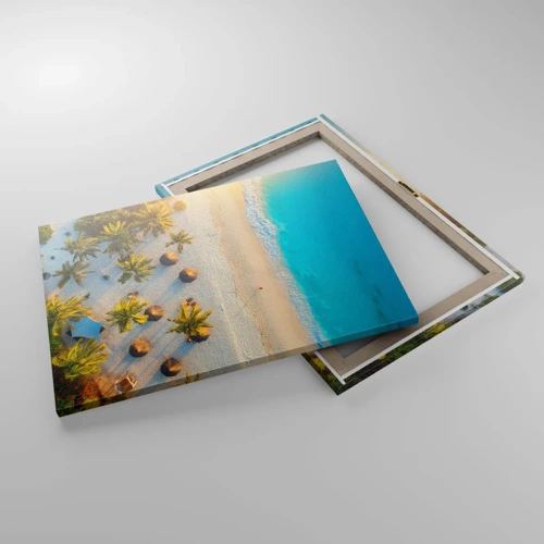 Canvas picture - Welcome to Paradise - 70x50 cm