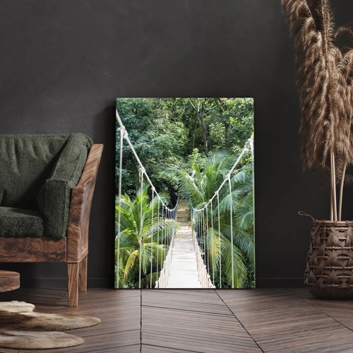 Canvas picture - Welcome to the Jungle! - 45x80 cm