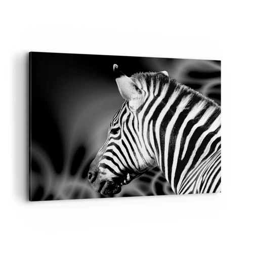 Canvas picture - White Is White, and Black Is Black - 100x70 cm