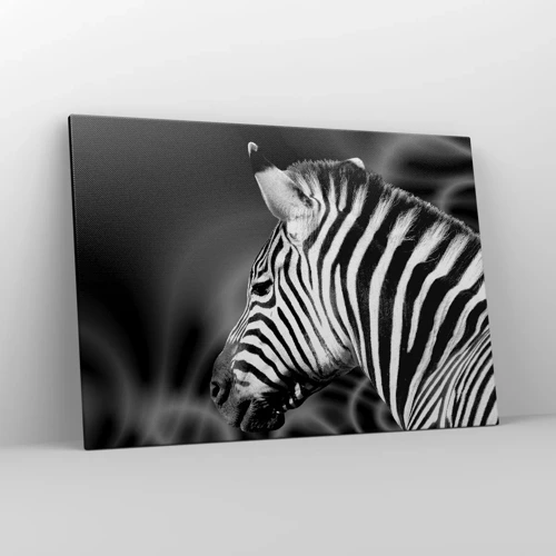 Canvas picture - White Is White, and Black Is Black - 100x70 cm