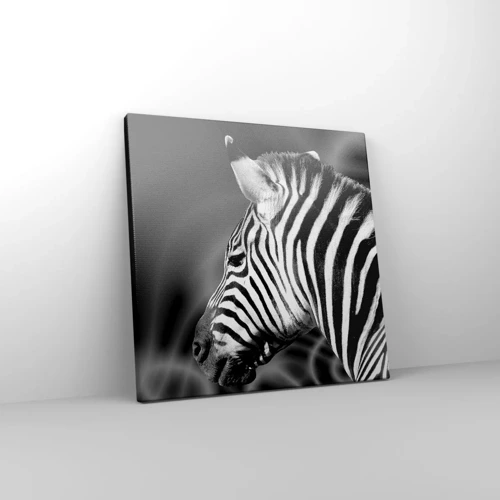 Canvas picture - White Is White, and Black Is Black - 30x30 cm